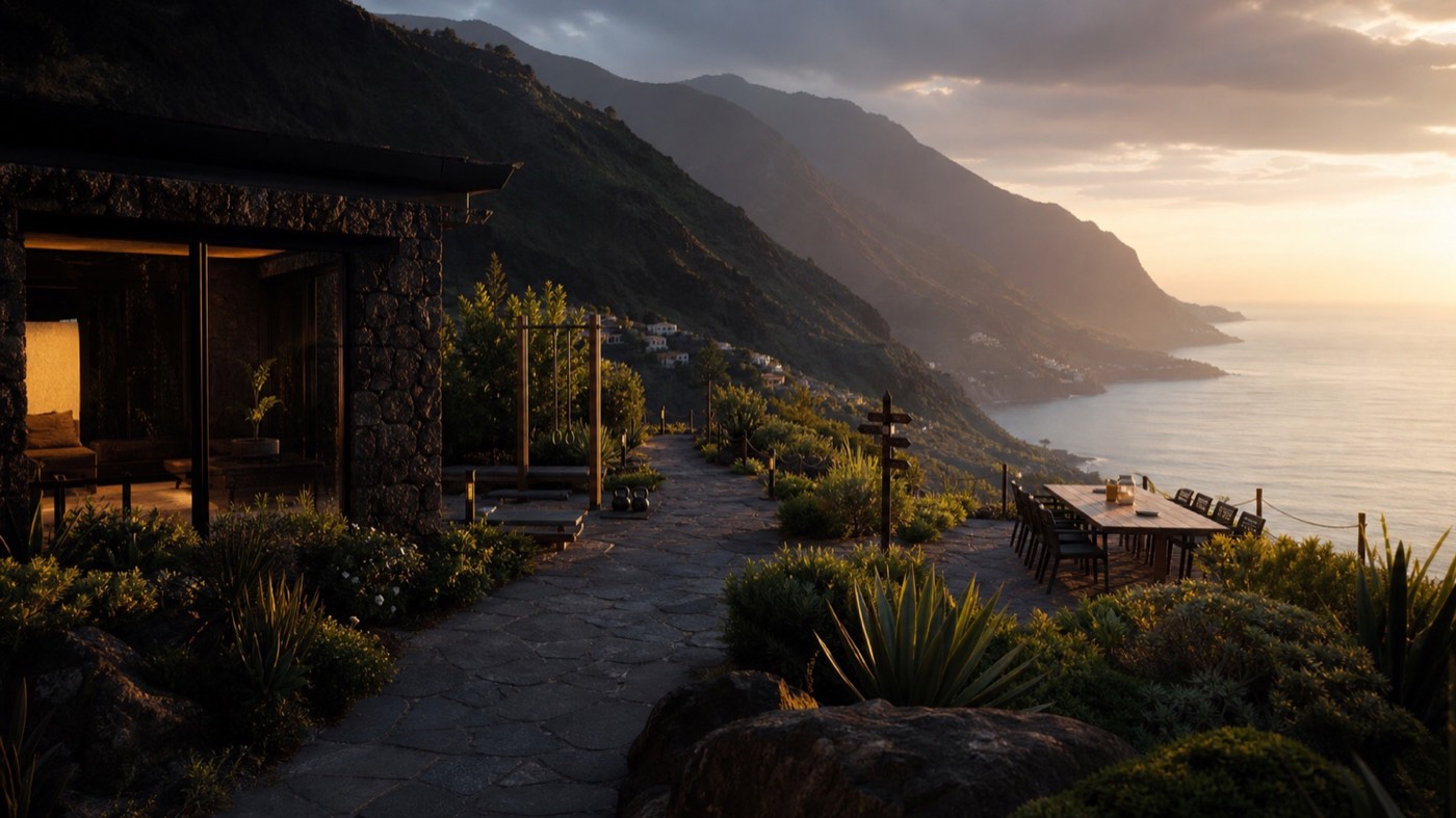 A flexible Madeira retreat base for wellbeing, training and dining